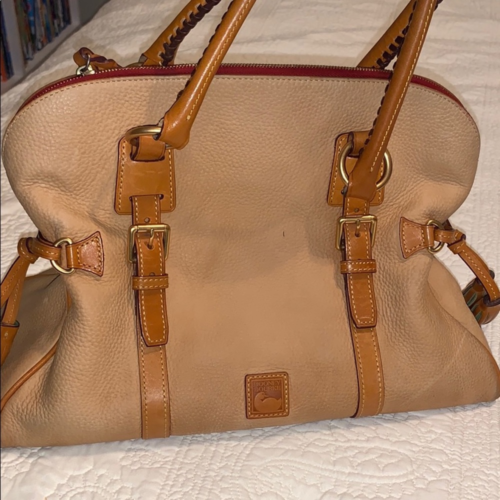 Dooney & Bourke Florentine Pebble Leather Satchel